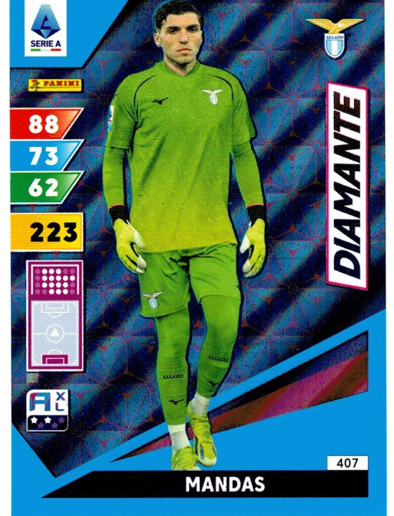 Adrenalyn XL 2024/25 Serie A - Mandas "Diamante" n.407