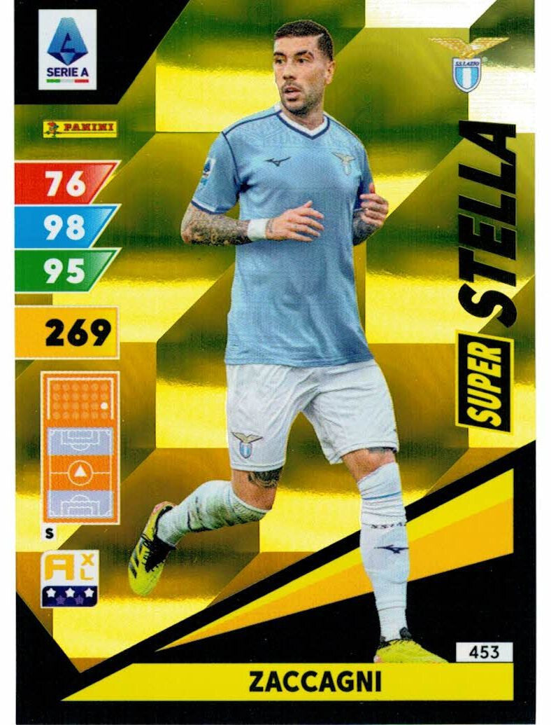 Adrenalyn XL 2024/25 Serie A - Zaccagni "Super Stella" n.453