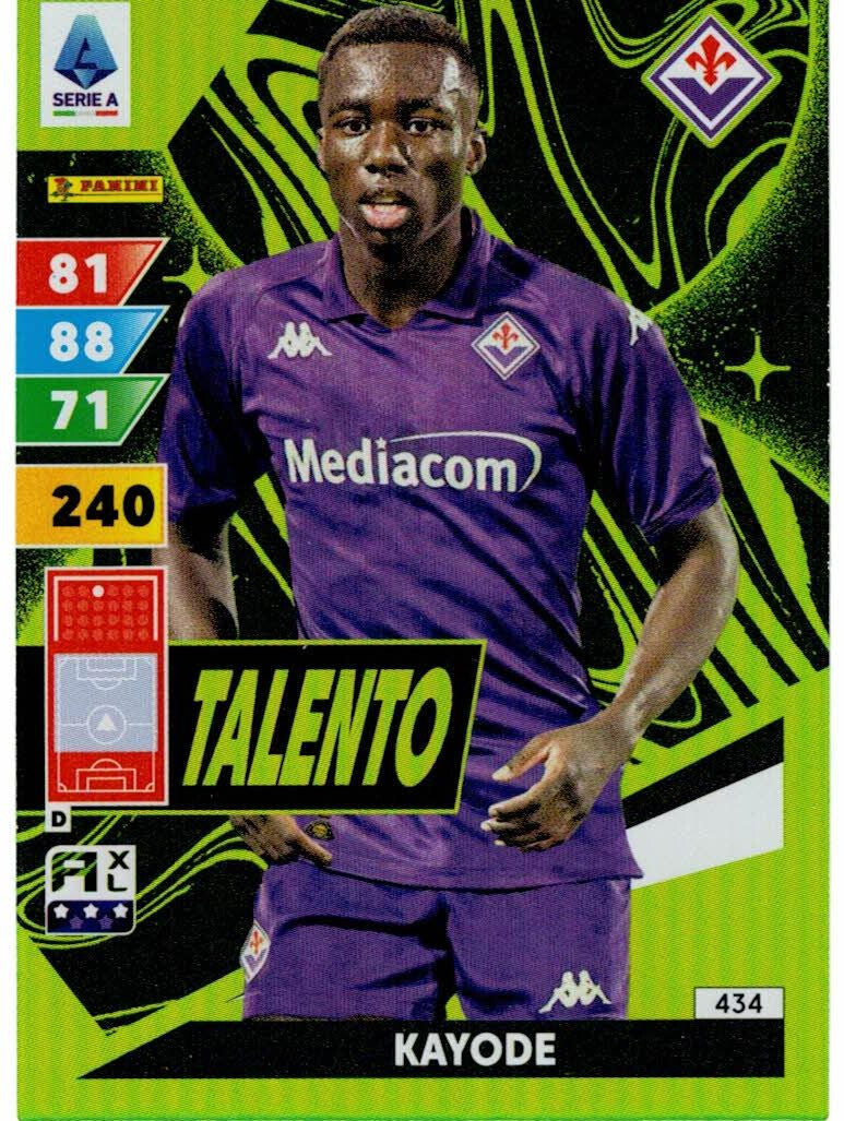 Adrenalyn XL 2024/25 Serie A - Kayode "Talento" n.434
